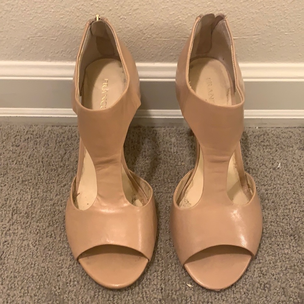 Franco Sarto nude heels